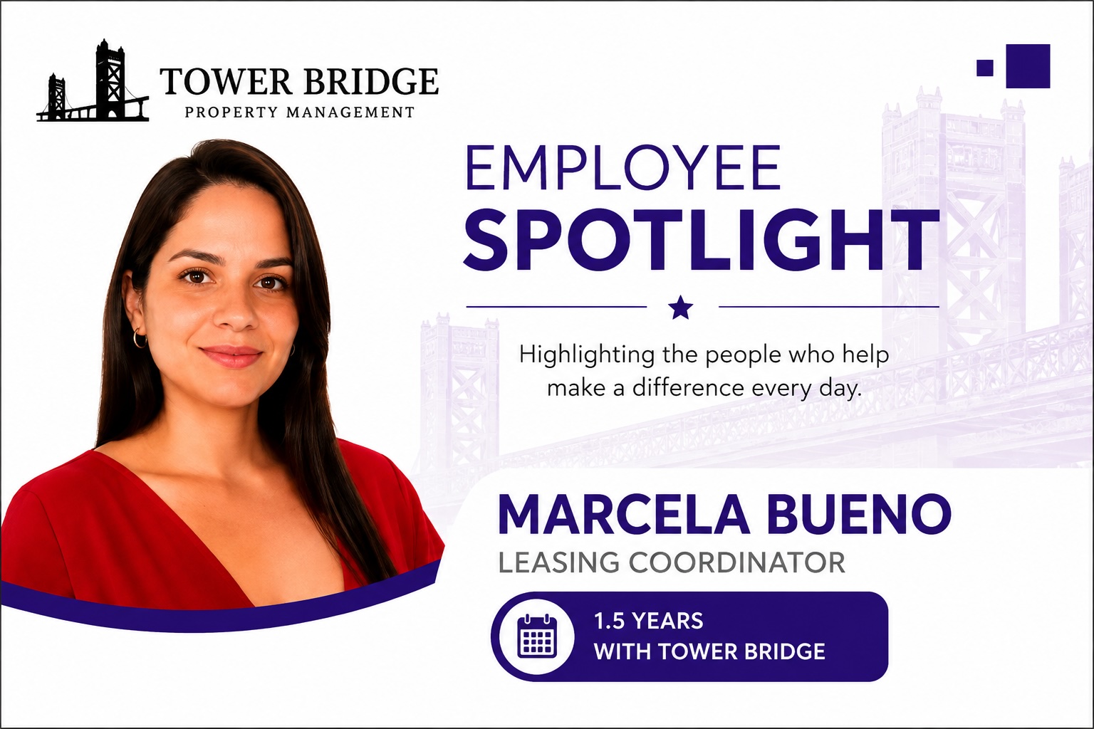Employee Spotlight: Meet Marcela!